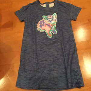 Cat & Jack Girl's Blue Casual Dress